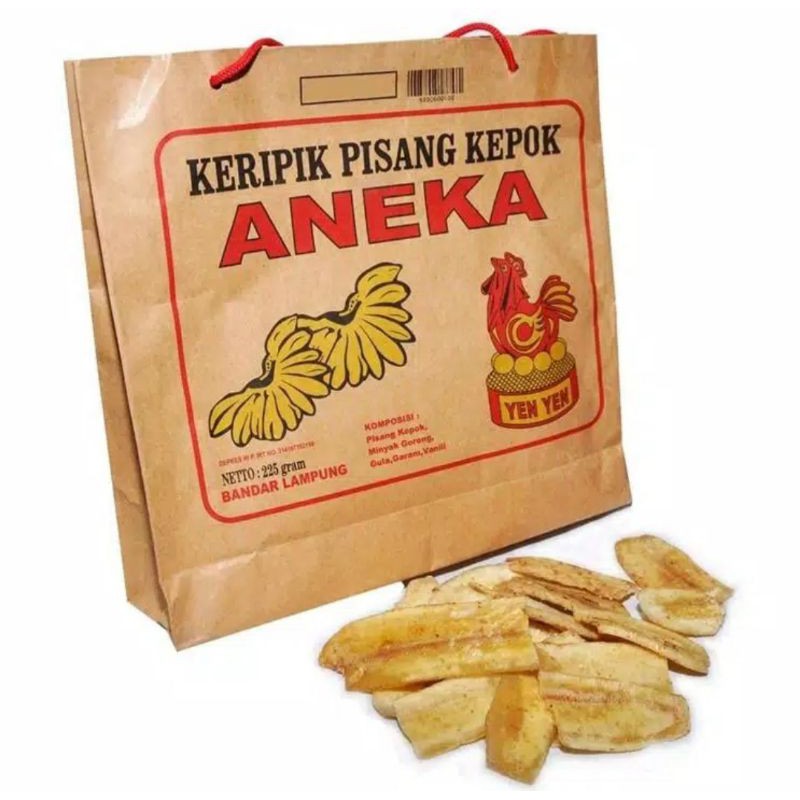 

225 gram KRIPIK PISANG KEPOK ANEKA SARI RASA