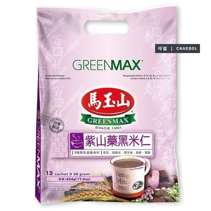 

Greenmax Yam & Mixed Cereal Taiwan