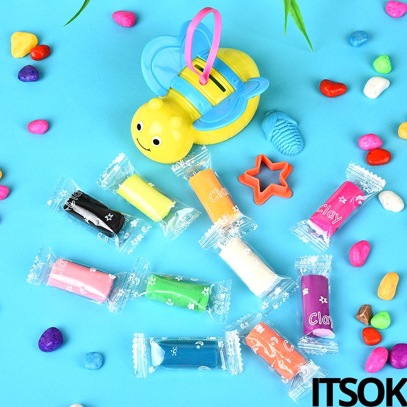 ITSOK Clay Mainan Anak / Mainan Edukasi / Slime Playdough