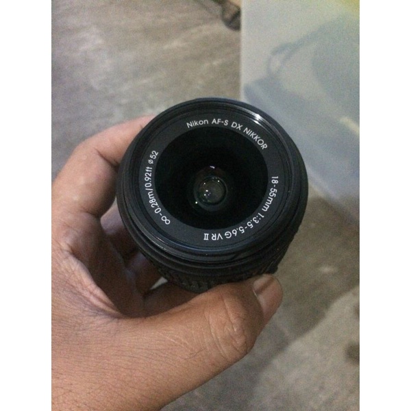 Lensa Kit nikon 18-55mm VR II
