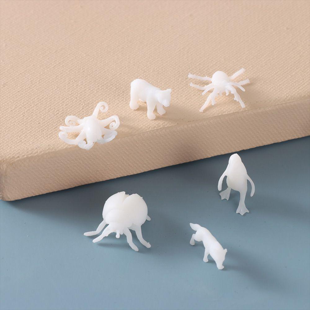 Nanas 3D Mini Animals Model Kalung Liontin Ubur-Ubur Mini Bahan Pengisi Cetakan