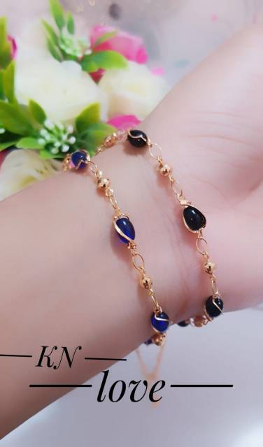 Xuping gelang lapis emas