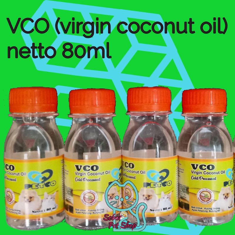 

vco(virgin coconut oil)80ml