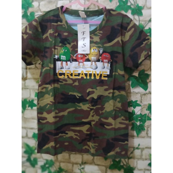 KAOS ARMY IMPORT "COWOK♥️