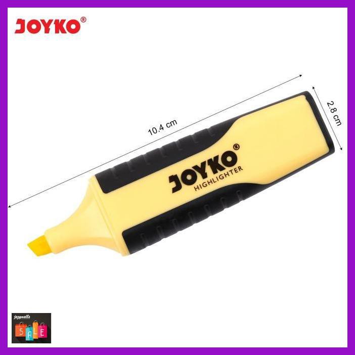 

Silutala- Highlighter / Penanda Joyko Hl-6 / Pastel Yellow Color -Ori.
