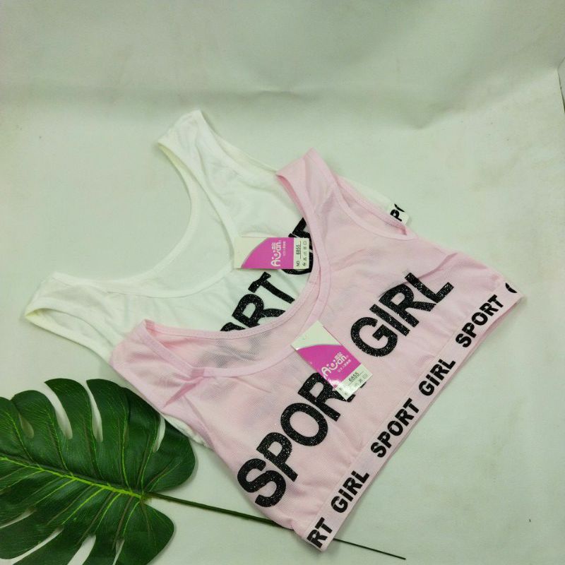 Miniset SPORT GIRL Polos Tanpa Busa  - ALEXA GROSIR