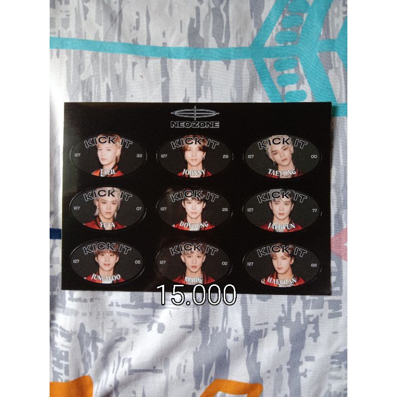 NCT127 Poster Lenti Sticker Official Final Round Neozone