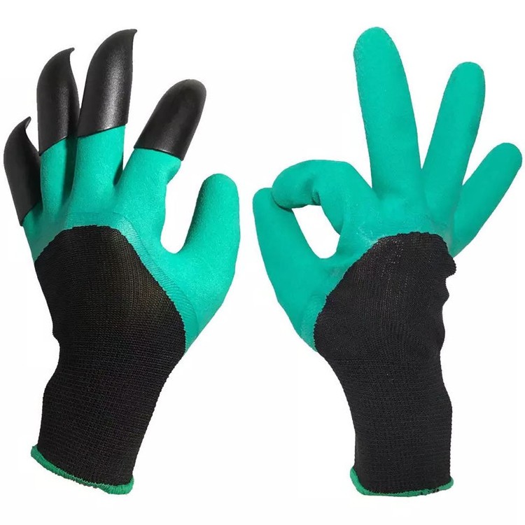 SARUNG TANGAN BERKEBUN GARDEN GENIE LA062G3 GLOVES CAKAR ORIGINAL GALI TANAH TAMAN KEBUN MAGIC BOX