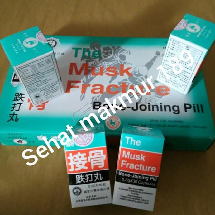 The Musk Fracture bone -joining pill// obat penyambung tulang