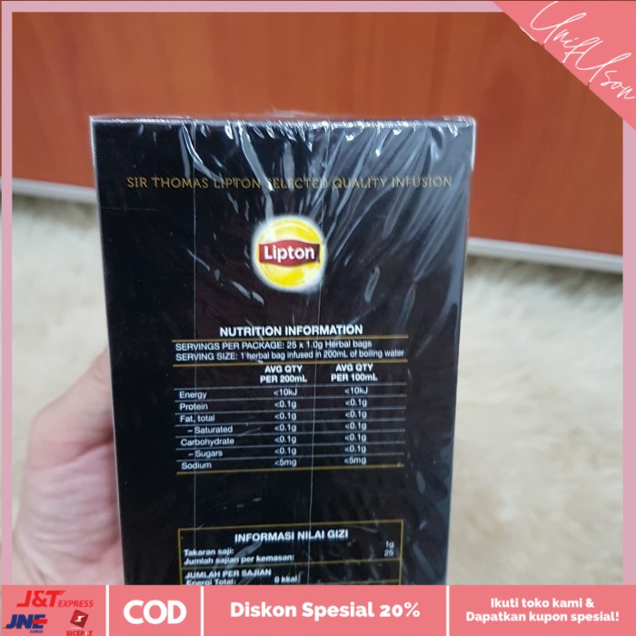 

⭐COD⭐ Teh Celup Sir Lipton J Thomas Tea Chamomile Infussion