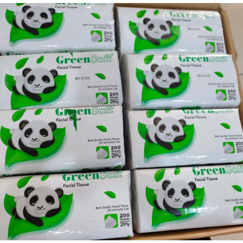 Tisu green soft (lembut) isi 200sheet