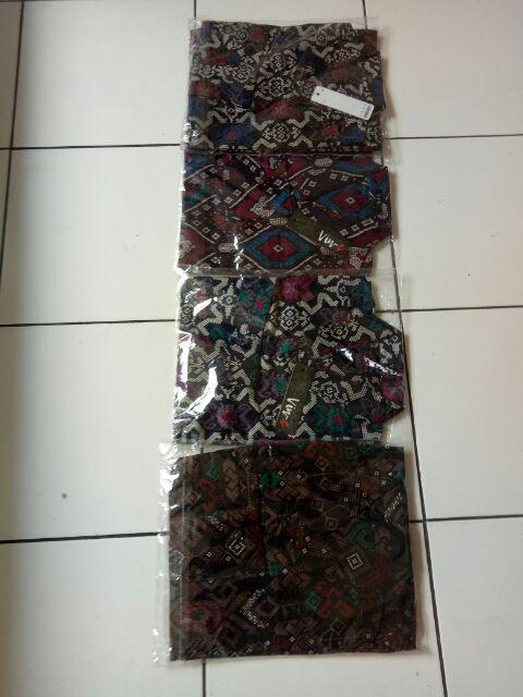 Brotherrocks Kemeja Batik Pria Torpedo Hitam