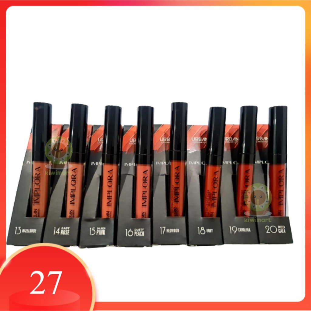 IMPLORA URBAN LIP CREAM MATTE - LIPSTICK IMPLORA - LIPSTIK IMPLORA