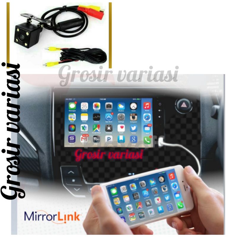 Head unit Double Din Mirror Link & Camera Mobil APV/ APV arena
