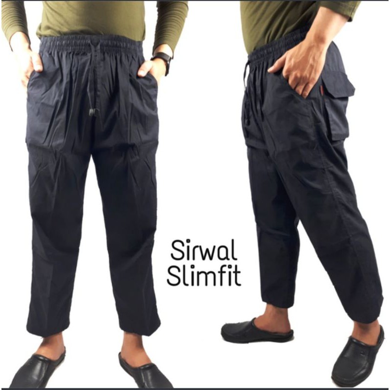 CELANA PANGSI SIRWAL SLIMFIT PANGSI CINGKRANG LAA ISBAL
