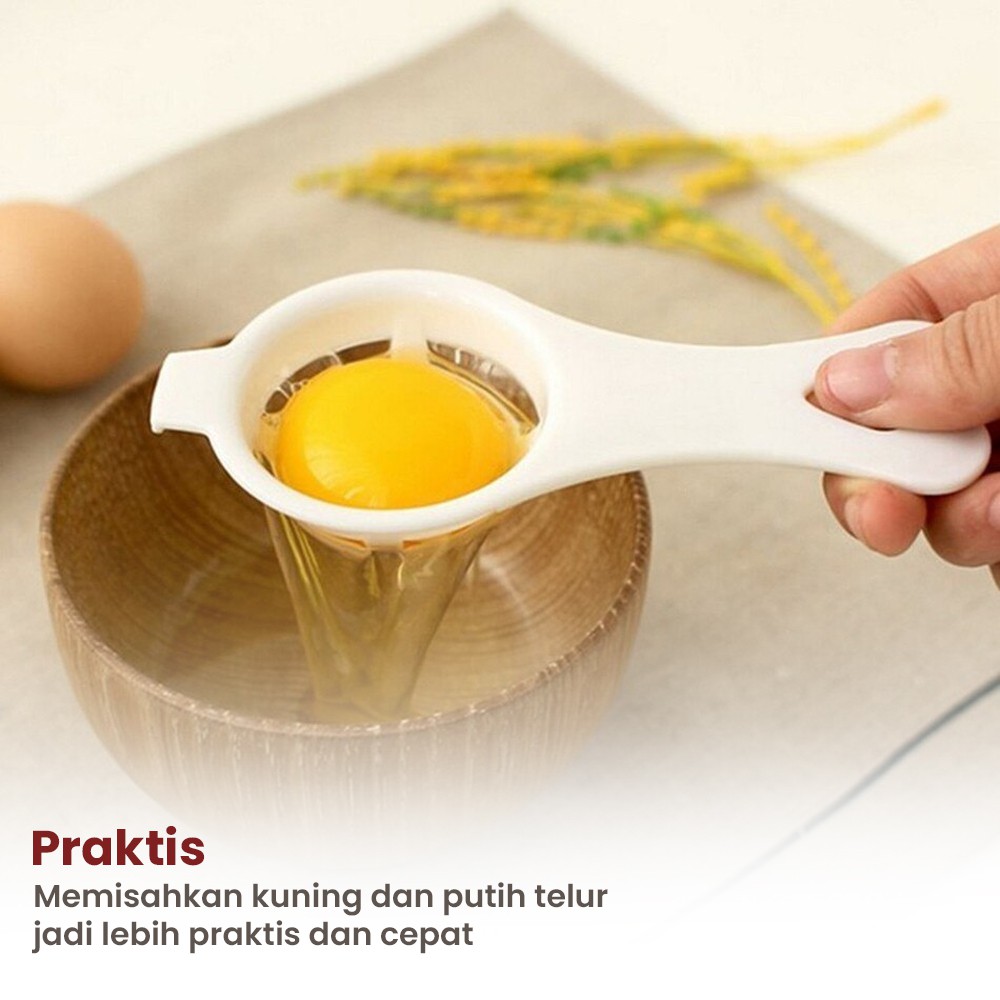 Alat Pemisah Kuning Telur Saringan Penyaring Kuning Telur Praktis