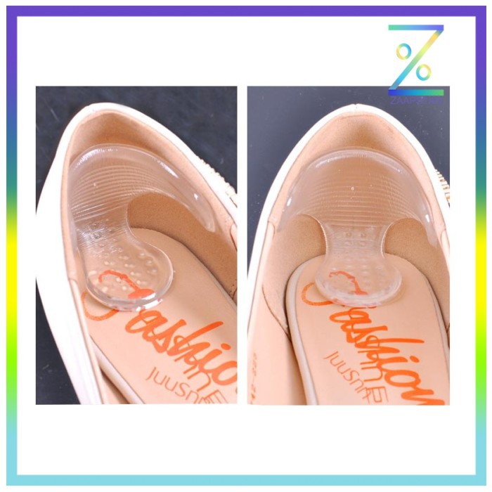 Favolook Silikon Gel Pelindung Tumit Kaki Shoe Cushion - Z166 - Transp