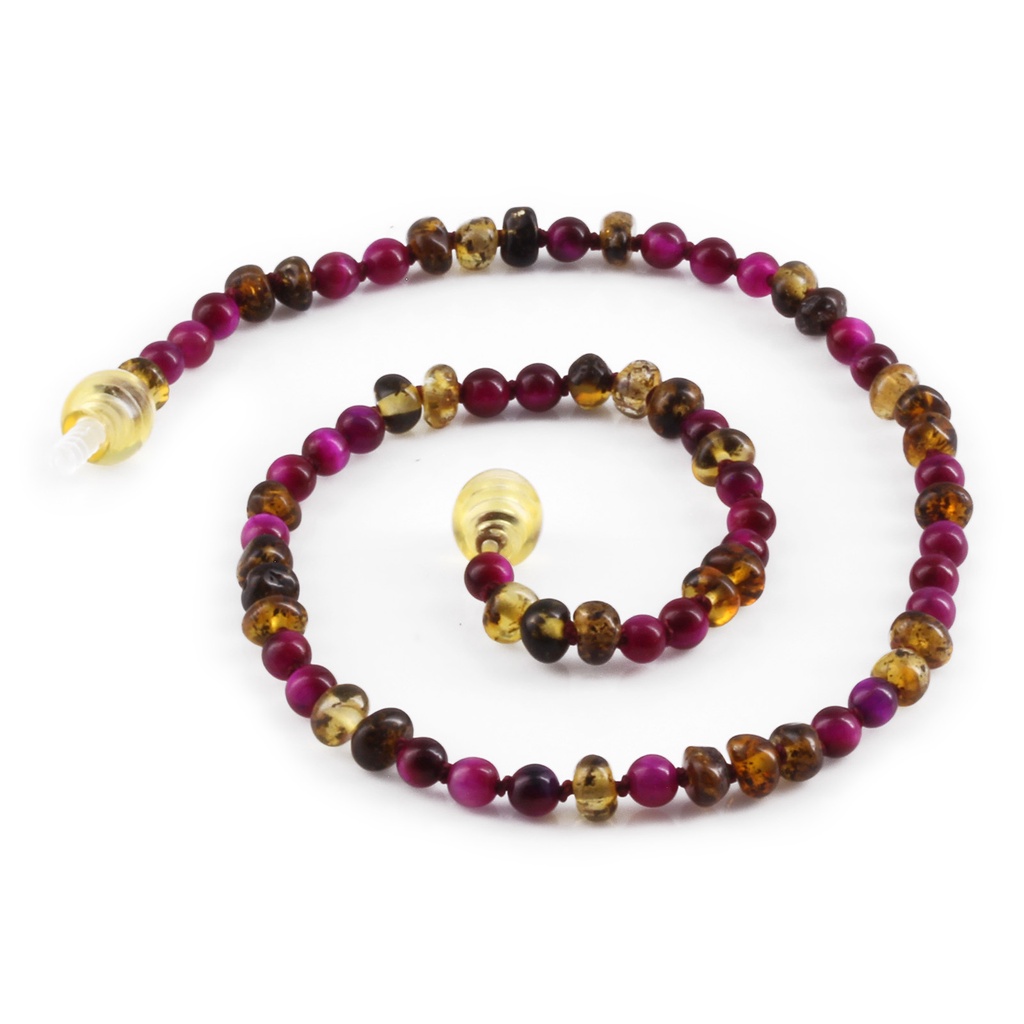 AGL30 Kalung Amber Tumbuh Gigi Bayi By Carlis Baby