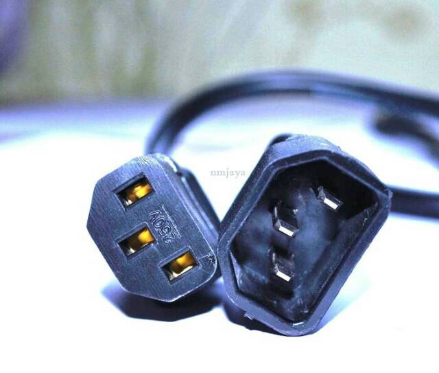 Kabel Power CPU Kabel Cord UPS core 3x1.5mm 1.8Meter SNI Best Quality