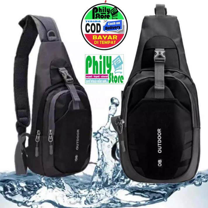 READY STOCK BOBO OUTDOOR Tas Selempang Sport Anti Air Olahraga Murah Import