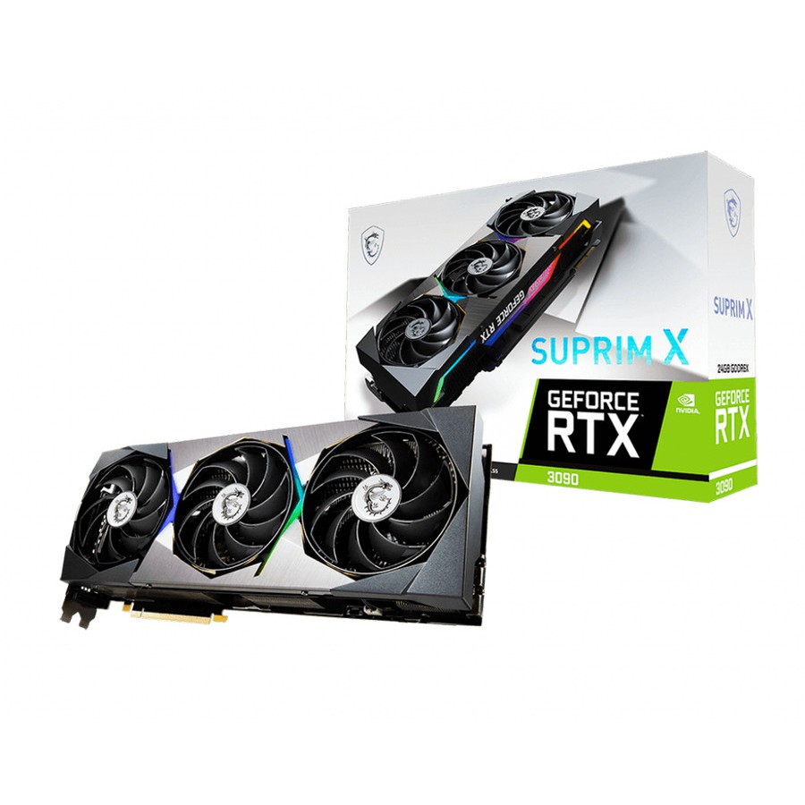 Vga MSI RTX 3090 Suprim X 24G - MSI GeForce RTX 3090 24GB Suprim X - RTX3090 Suprime X 24G