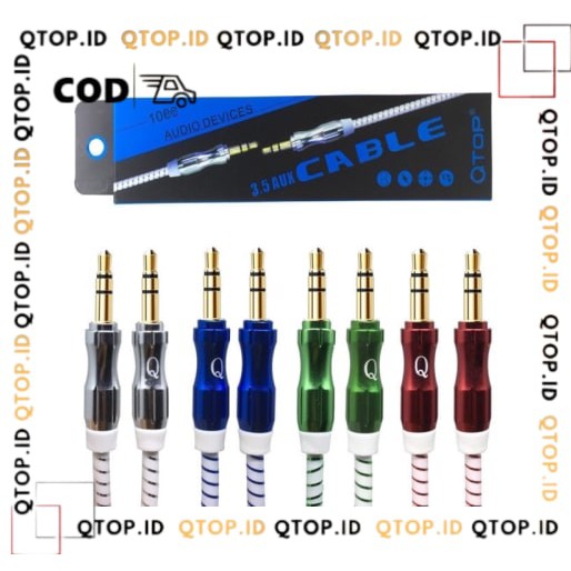 QTOP Original KABEL AUX 1x1 Premium Quality [COD]