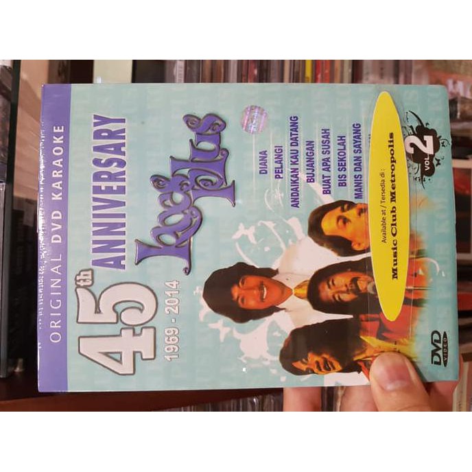 Sale Dvd Karaoke Koes Plus - 45Th Anniversary Vol.2