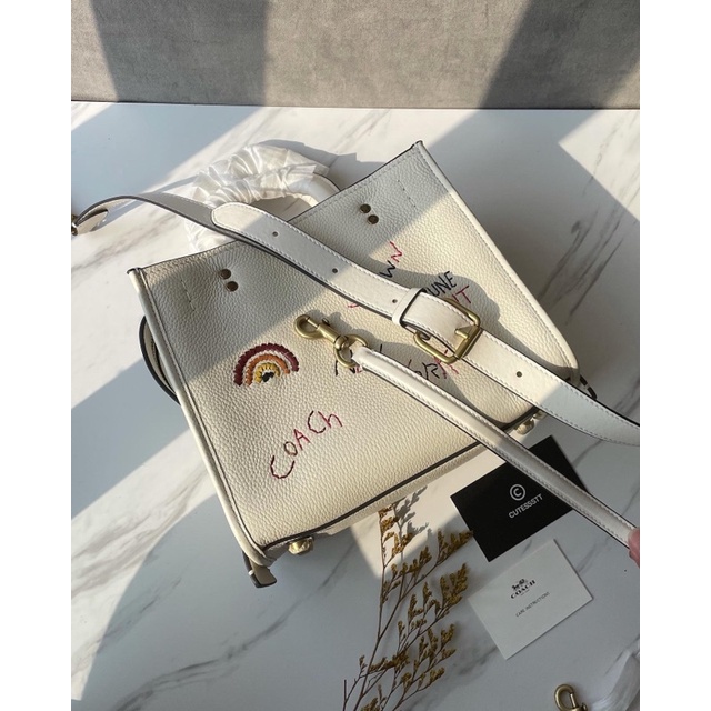 top handle bag coach