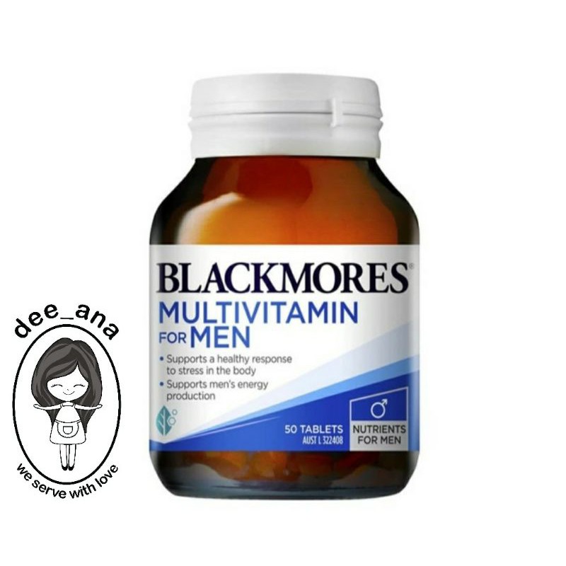 Multivitamin for Men BLACKMORES 50 tablets