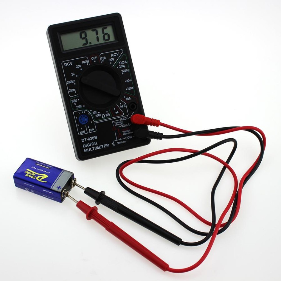 Avometer Digital DT-830B Multitester Arus Listrik Digital Multimeter