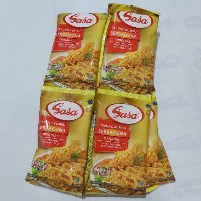 

Tepung Sasa - Tepung bumbu Serbaguna 40 gr x 10 sachet