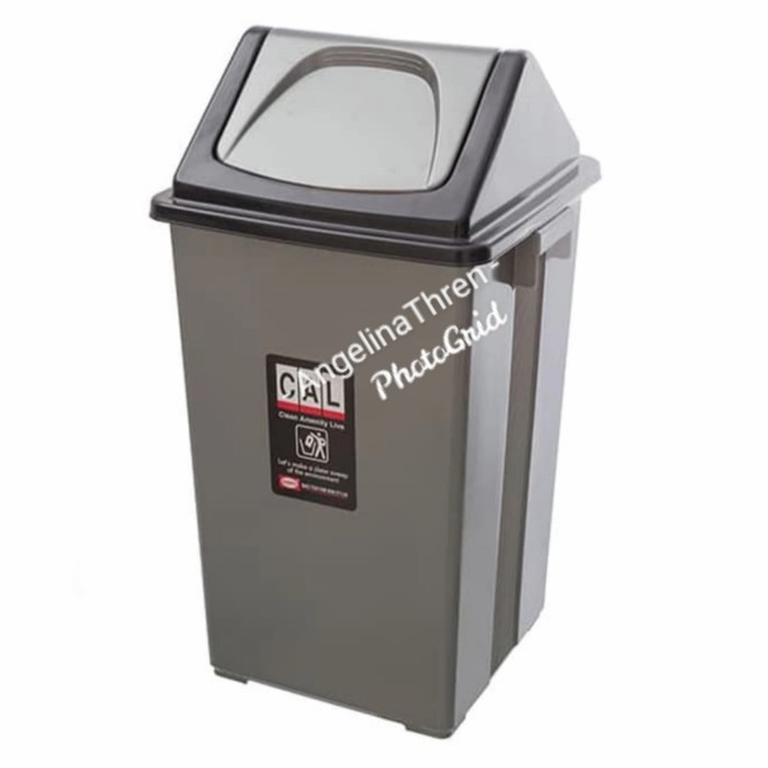 Kotak Sampah Besar 70 Liter Tutup Goyang Shinpo - Tempat sampah Kantor