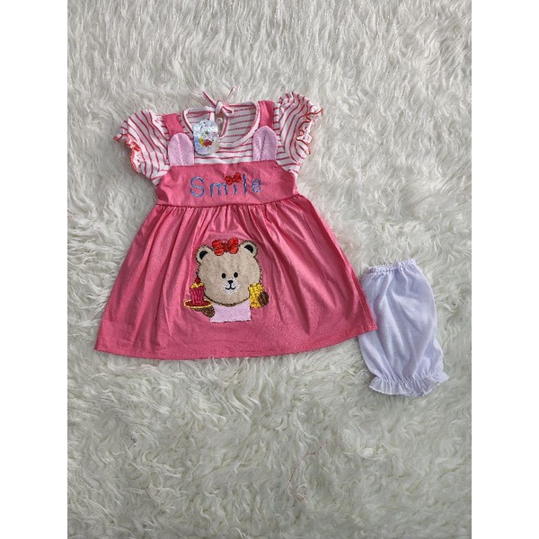 baju bayi perempuan dress baby girl jbs9