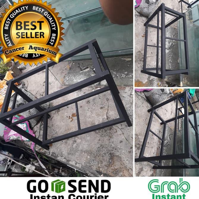 disini aja Rak Besi Aquarium Hollow 80x40 unggulan