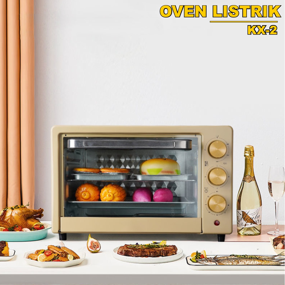 Oven Listrik 800Watt 22L Electric Oven Microwave oven low watt Pemanggang kue