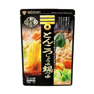 

Mizkan Pork Bone & Soy Sauce Nabe 750 Gr Pouch