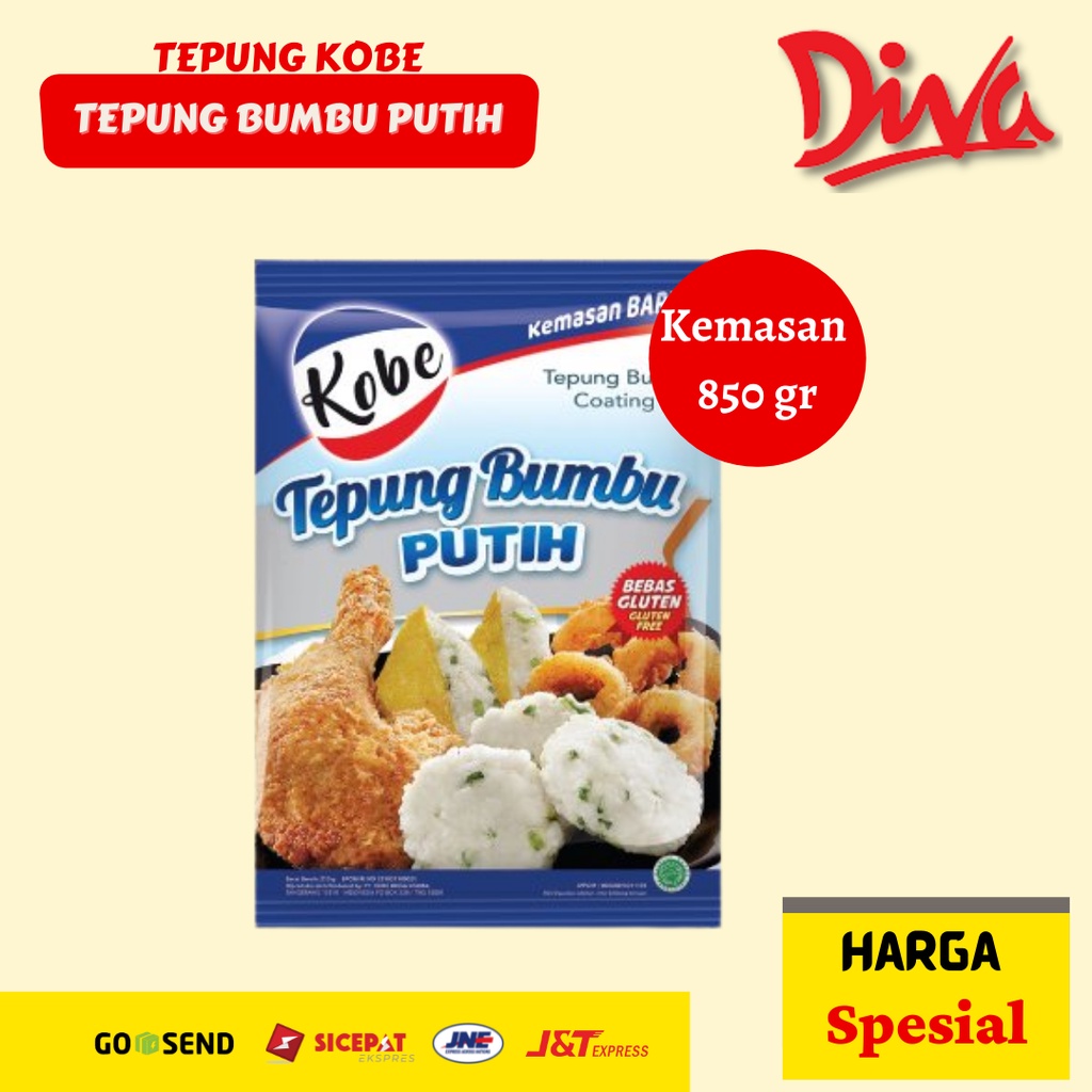 

[850gr] Tepung Kobe Putih - Tepung Bumbu Putih