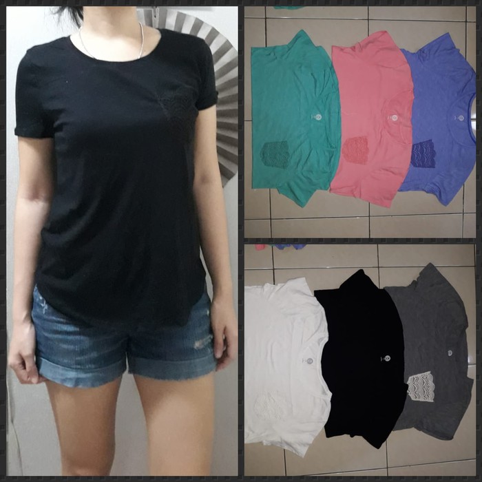 Kaos Lengan Pendek S.Oliver Branded Murah