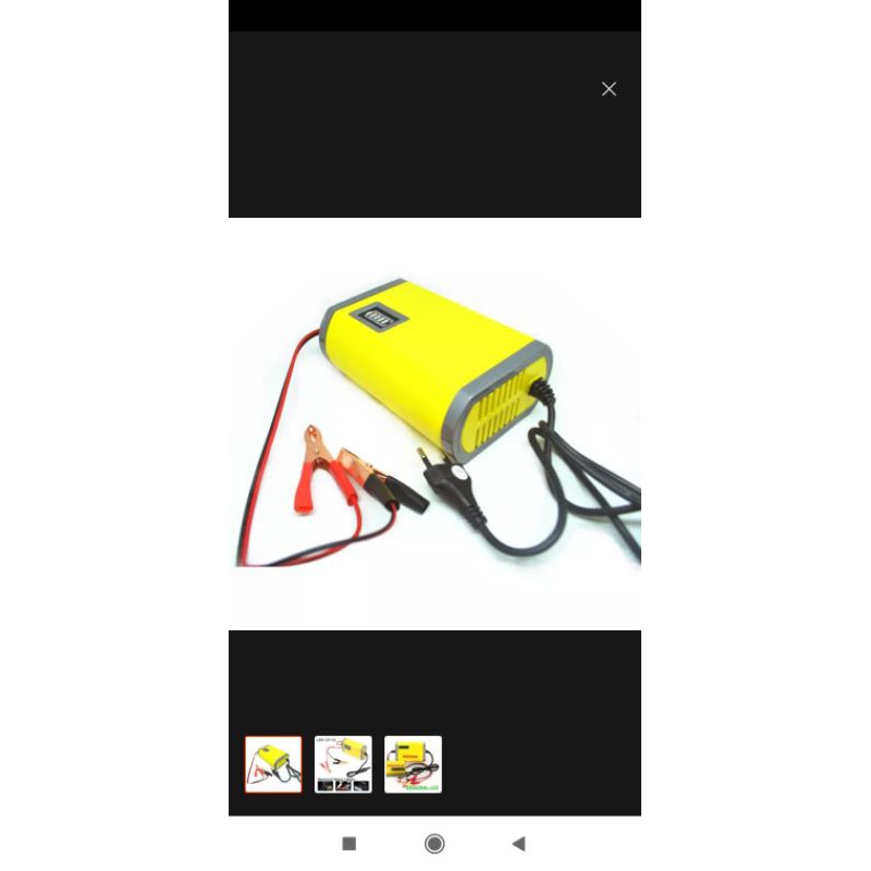 NURI RAHAYU - CHARGER AKI - CAS AKI 12VOLT 2AMPERE