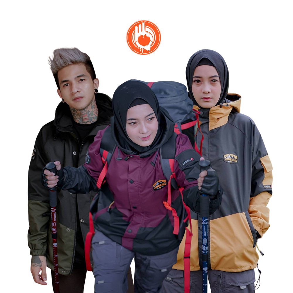Jaket Outdoor Mountain Series The Bojiel kaos pria