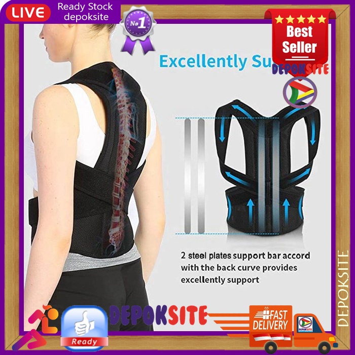 OEM Terapi Penegak Penyangga Punggung Back Support Posture Corrector Male/Female Koreksi Postur