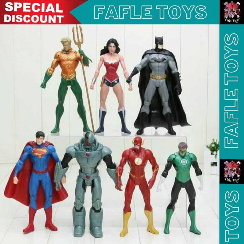 ACTION FIGURE SET FIGURE Promo Justice League Action Figure / Action figure DC justice league set is