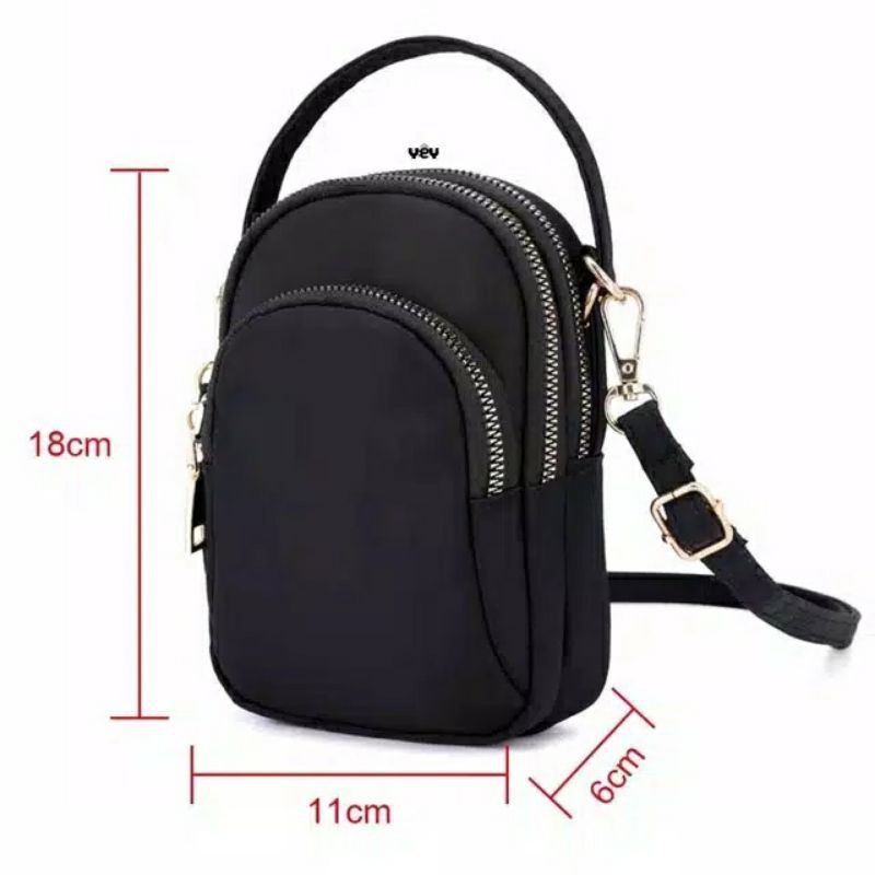 New Tas Selempang Mini HPO MICRO-Y.O.S.A.N BUBBLE /tas pouch /tas clutch /tas HPO masuk HP andro