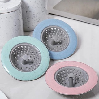 Saringan Saluran Wastafel / Kitchen Sink Colander Silicone Drain Hair Catcher Saringan