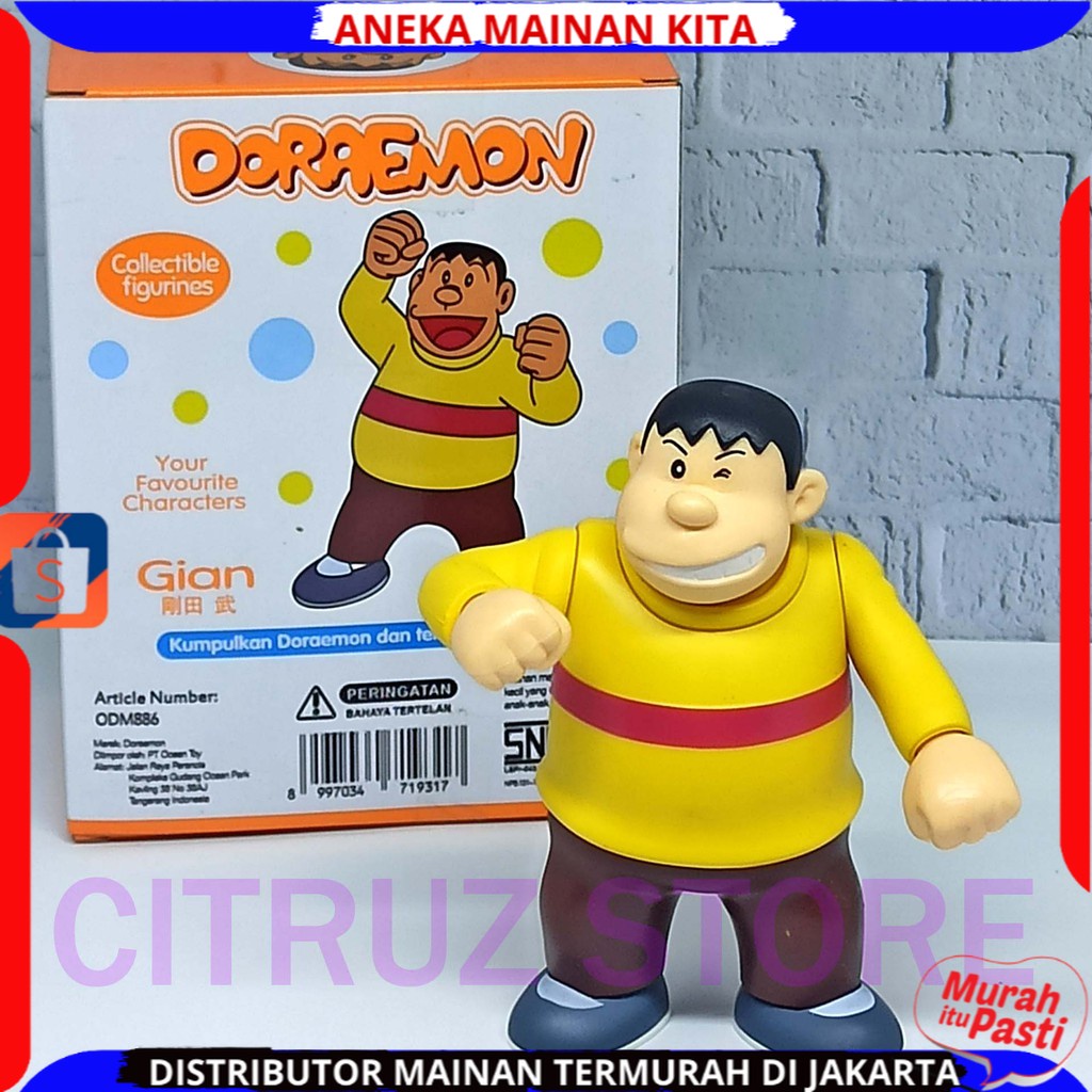 (BISA COD) PROMO Set Action Figure Doraemon - Action Figure Tokoh Doraemon - Set Figure anak