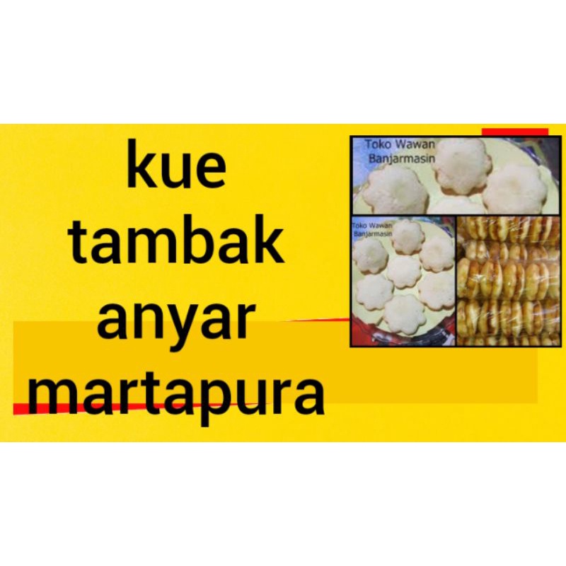 

kue tambak anyar khas martapura enak