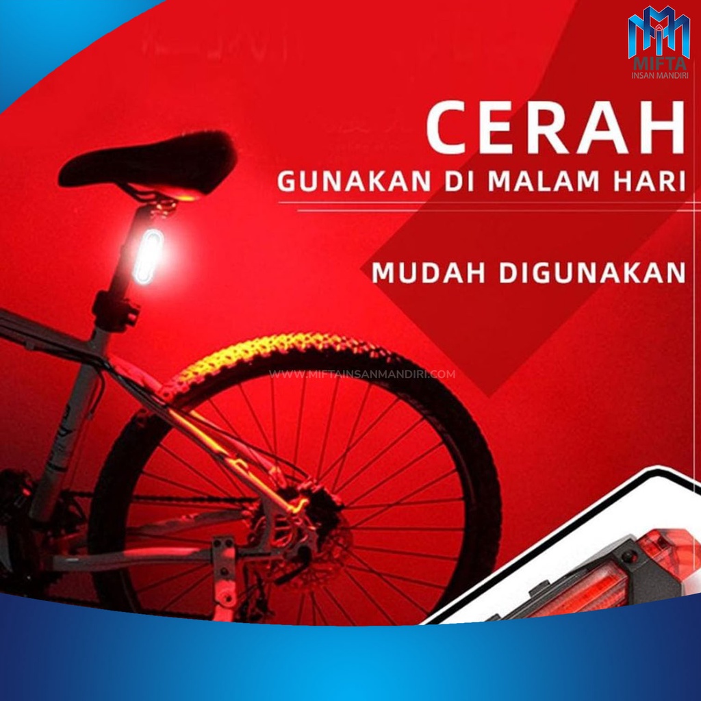 LAMPU SEPEDA LED / LAMPU BELAKANG SEPEDA / LAMPU LED / LAMPU CHARGER
