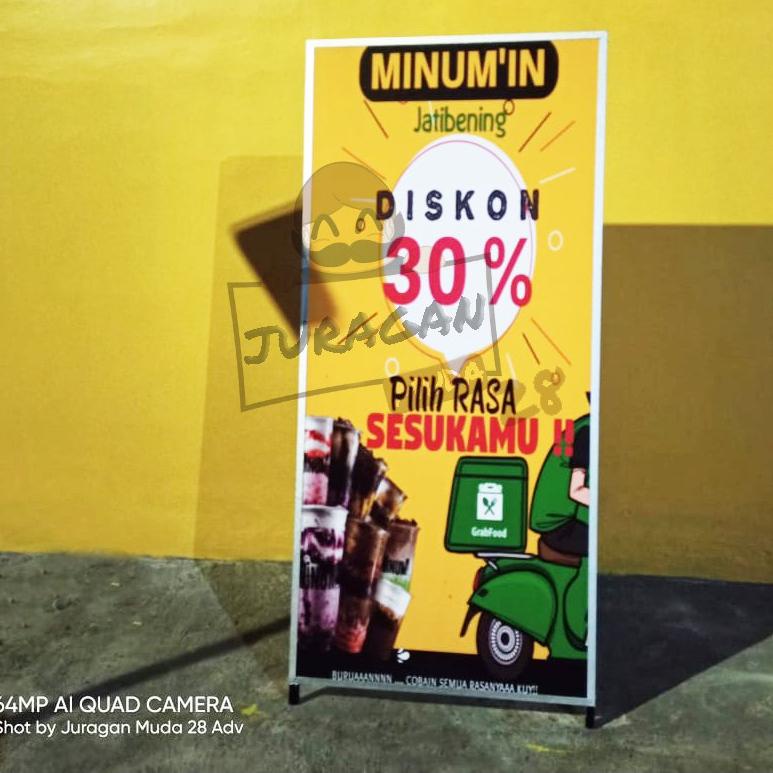 New Arival Standing Banner Besi Hollow