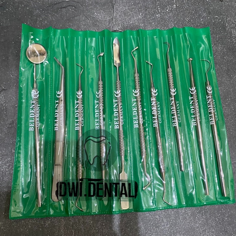 Set instrumen dasar diagnostic kit basic instrument