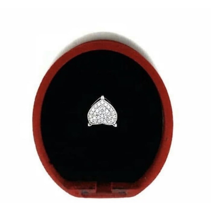 Liontin perak 925 liontin pria wanita perak 925 lapis emas putih SL34